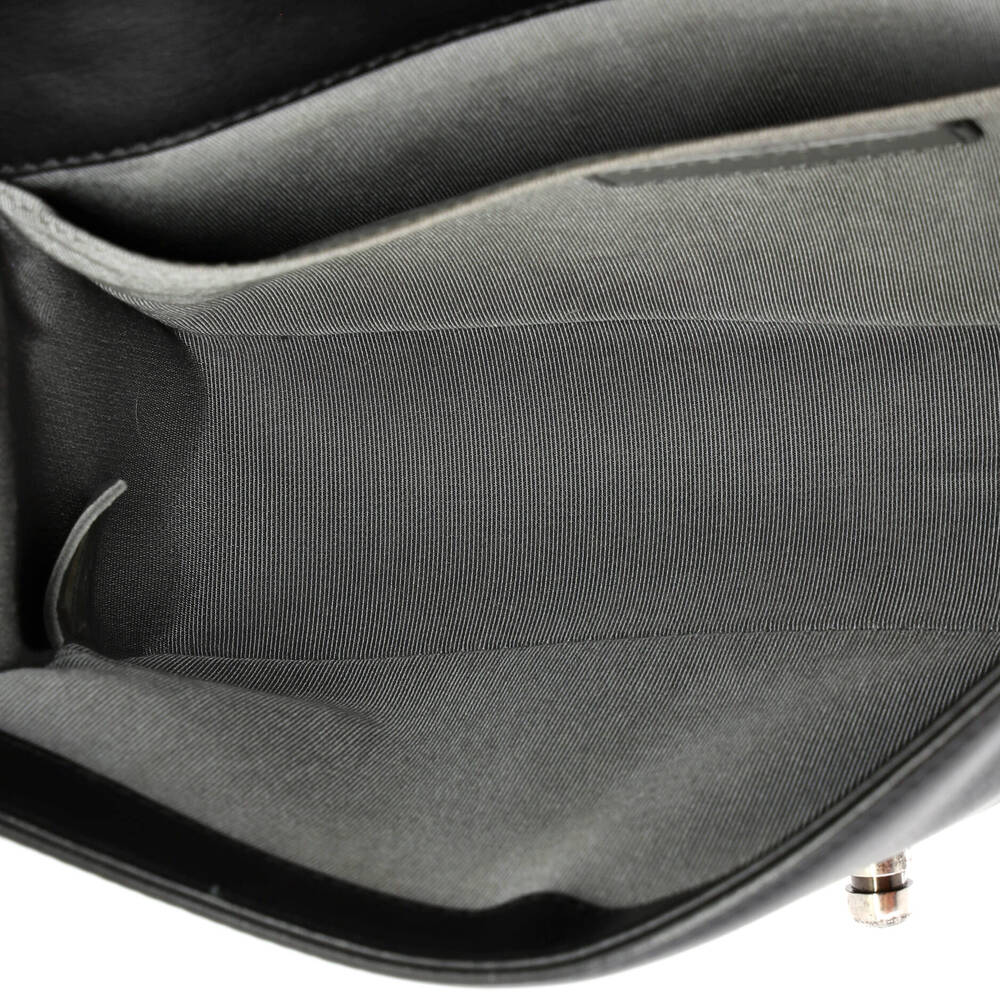 Chanel Boy Flap Bag Chevron Calfskin #260991C42B - Picture 5 of 8